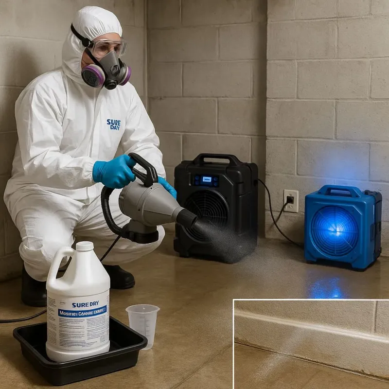 Sanitization and Odor Removal process in Dundee, NY